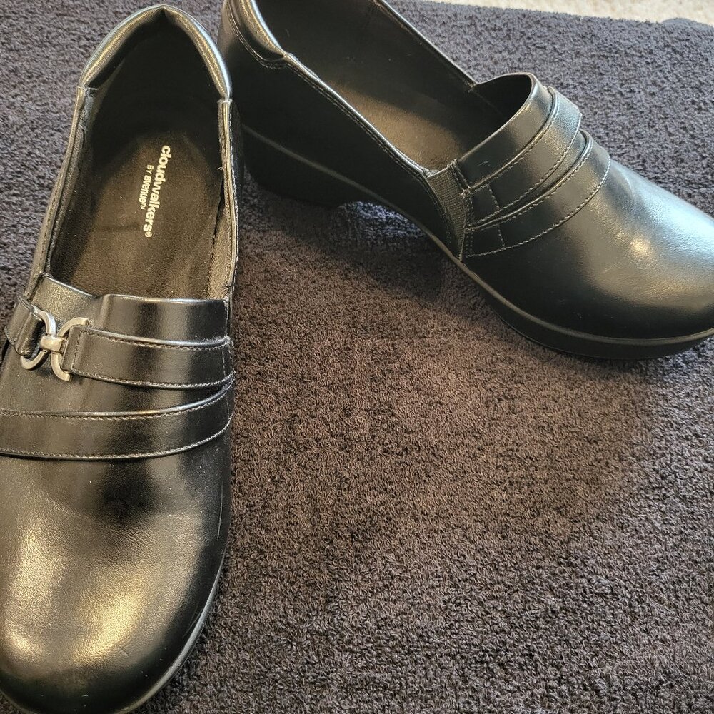 Black Clogs, Cloudwalkers size 10w